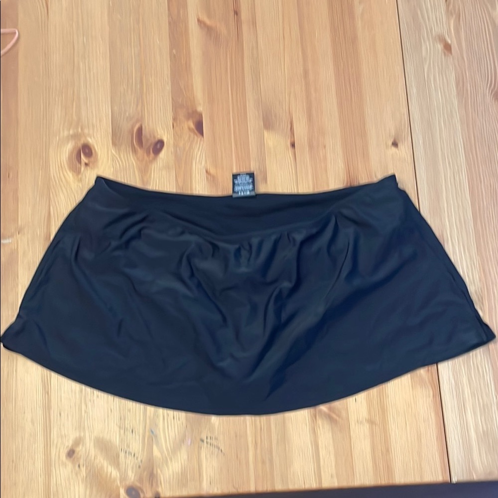 Black Swim Skirt - Catalina XL
